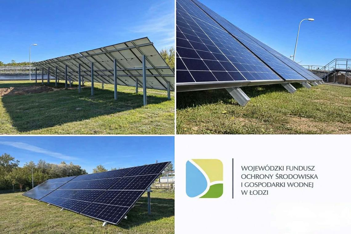 ZGWK stawia na energię ze słońca. Oczyszczalnia ścieków z własną instalacją fotowoltaiczną