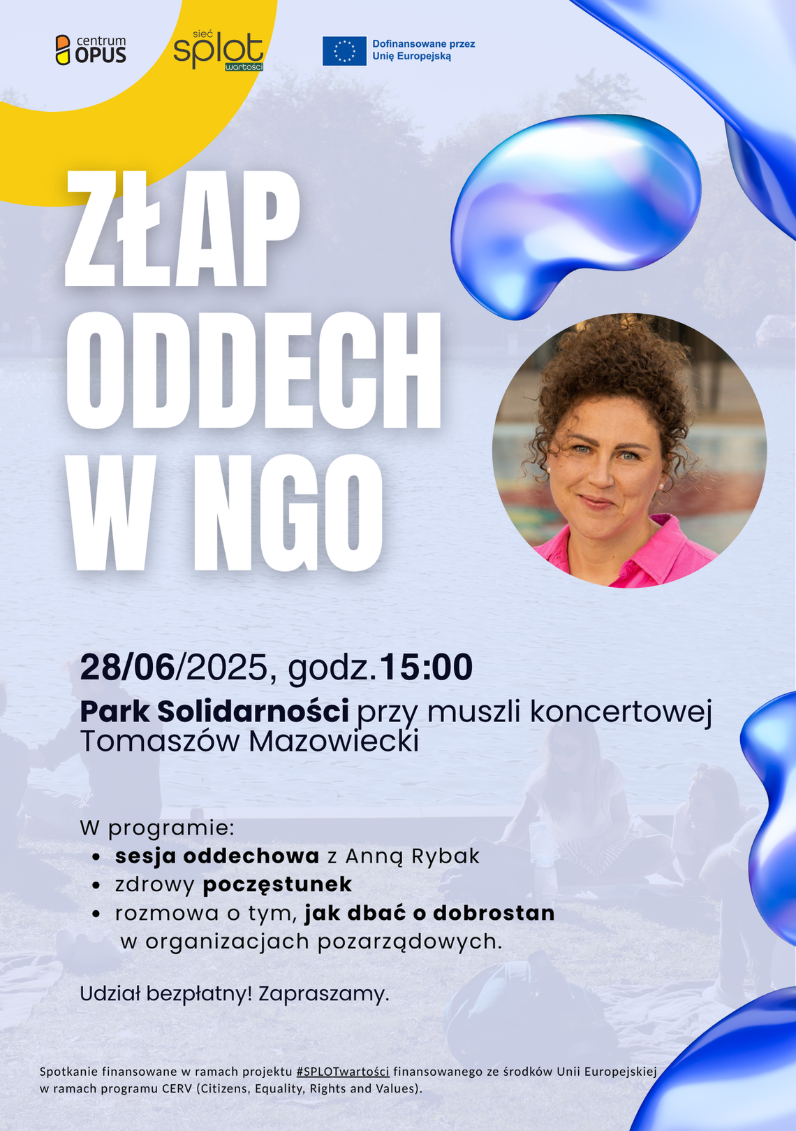 Złap Oddech w NGO – spotkanie w Parku „Solidarność”