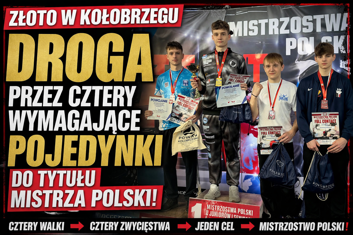 Złoto w Kołobrzegu – droga przez 4 wymagające pojedynki do tytułu Mistrza Polski Złoto w Kołobrzegu – droga przez 4 wymagające pojedynki do tytułu Mistrza Polski