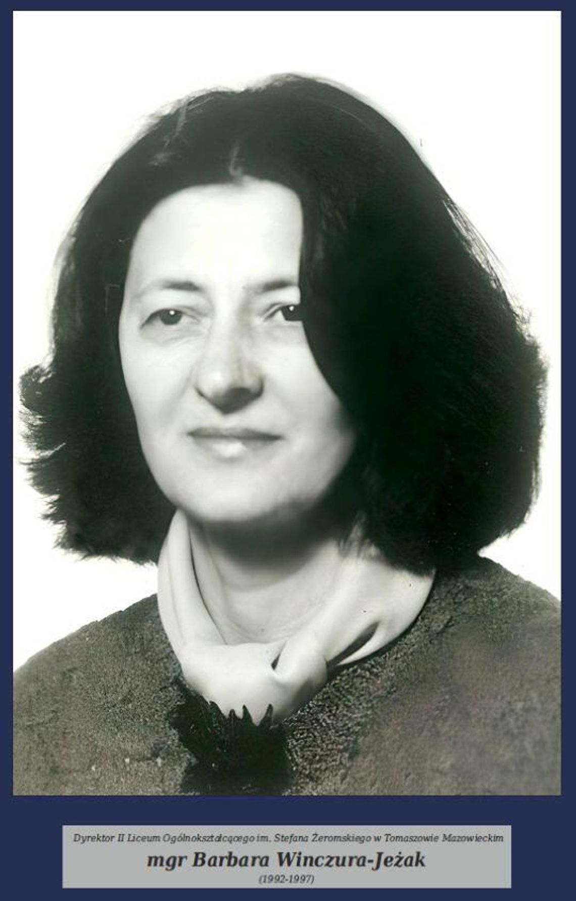 Zmarła Barbara Winczura -Jeżak