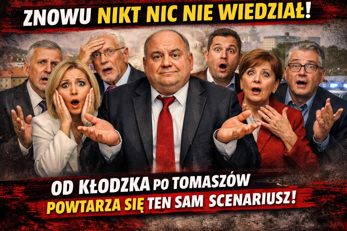 Znowu okaże się, że ‘nikt nic nie wiedział’? Od Kłodzka po Tomaszów powtarza się ten sam scenariusz”