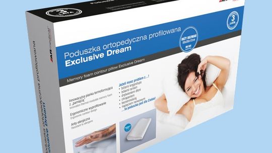 Poduszka ortopedyczna profilowana „EXCLUSIVE DREAM” - MFP-5535