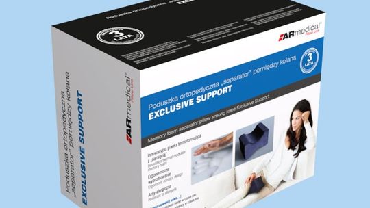 Poduszka ortopedyczna „separator” pomiędzy kolana „EXCLUSIVE SUPPORT” - MFP-2520