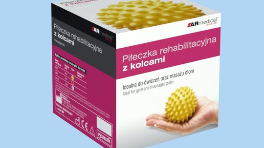 Twój Sklep Medyczny - Piłka rehabilitacyjna z kolcami AR-medical MB