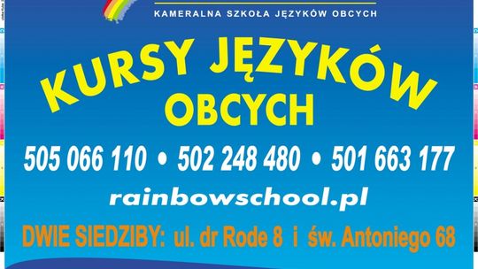 Rainbow School - kursy językowe dla firm