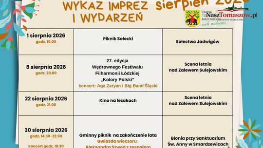 27. edycja Wędrownego Festiwalu Filharmonii Łódzkiej „Kolory Polski”