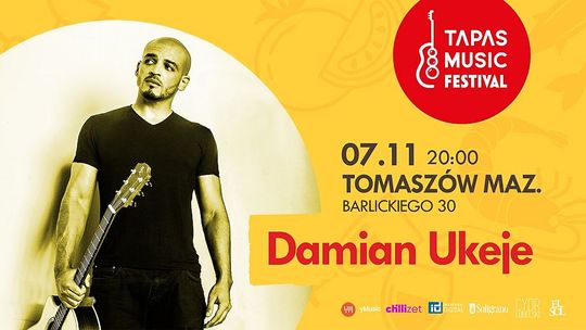 Barlickiego 30 zaprasza na koncert Damiana Ukeje w projekcie "Moje Boskie Buenos"