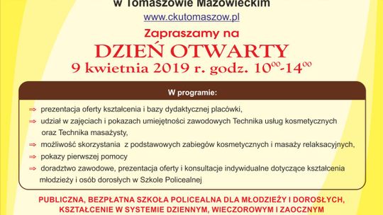 Dzień otwarty w Zespole Szkół i Placówek Oświatowych Województwa Łódzkiego w Tomaszowie Mazowieckim