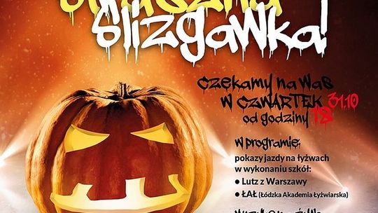 Halloweenowa ślizgawka w Arenie Lodowej