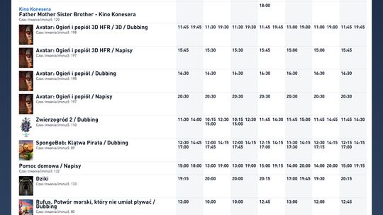 Helios prezentuje styczniowy repertuar