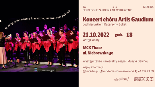 Koncert chóru Artis Gaudium