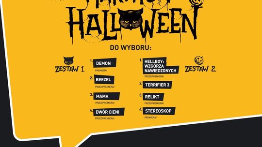 Maraton Halloween  w kinach Helios!