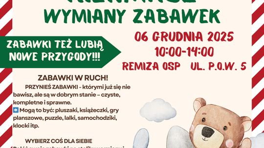 Mikołajkowy Kiermasz Wymiany Zabawek