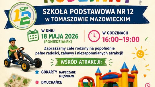 Piknik rodzinny w SP 12