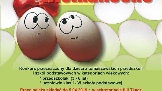 Rozstrzygnięcie konkursu „Jajko wielkanocne