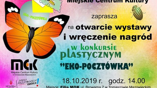 Rozstrzygnięcie Konkursu Plastycznego „Eko-pocztówka” Wystawa prac konkursowych    