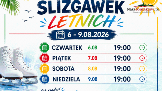 Ślizgawki latem w Arenie