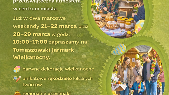 Tomaszowski Jarmark Wielkanocny!