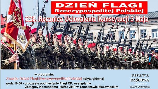 Uroczystości patriotyczne  z okazji 228. Rocznicy Uchwalenia Konstytucji 3 Maja