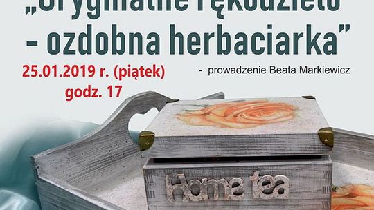  Warsztaty z wykorzystania różnych technik decoupage  