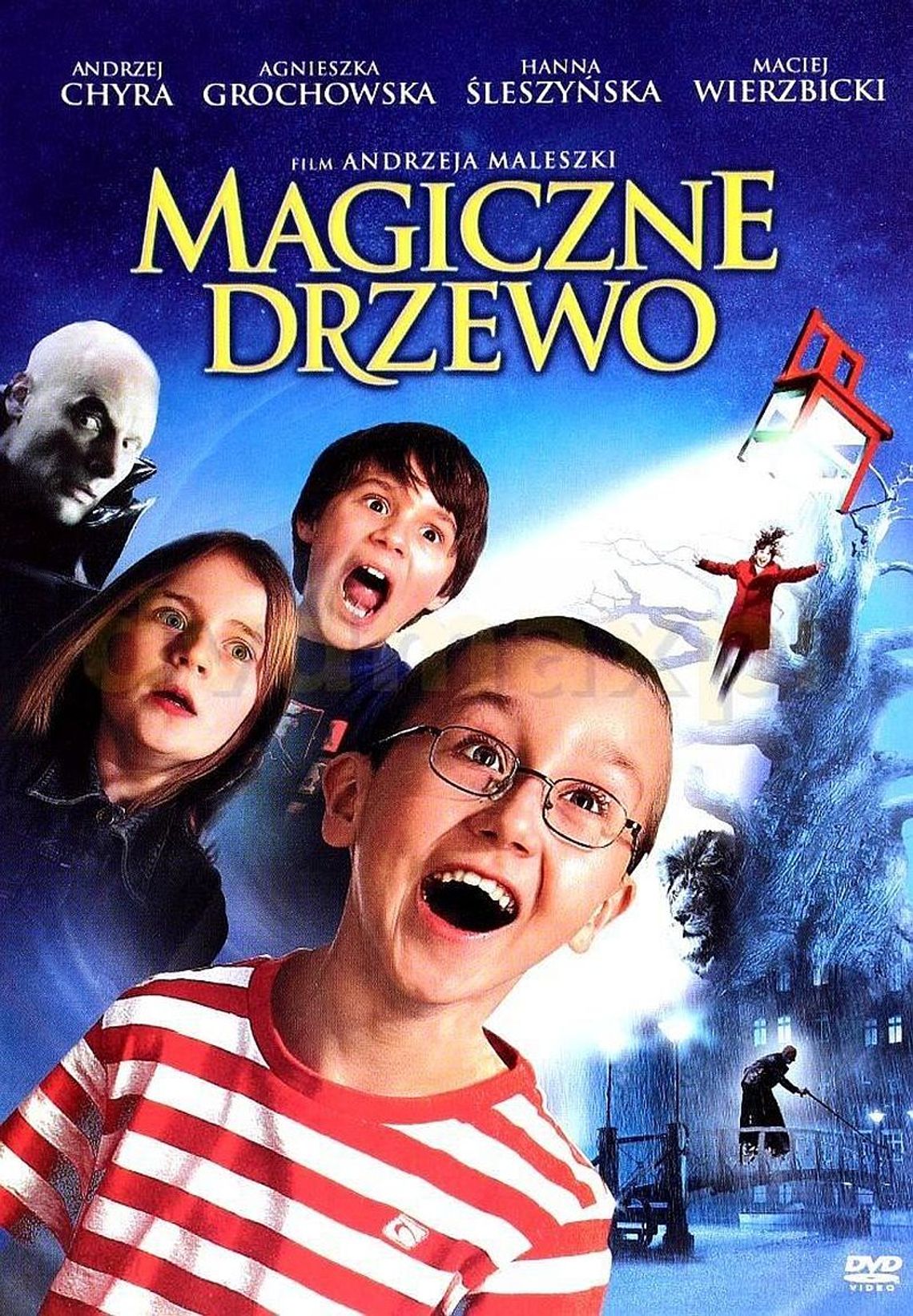 Bajanie na szklanym ekranie - projekcja filmu animowanego pt. „Magiczne drzewo” - scenariusz i reżyseria Andrzej Maleszka Bajanie na szklanym ekranie - projekcja filmu animowanego pt. „Magiczne drzewo” - scenariusz i reżyseria Andrzej Maleszka