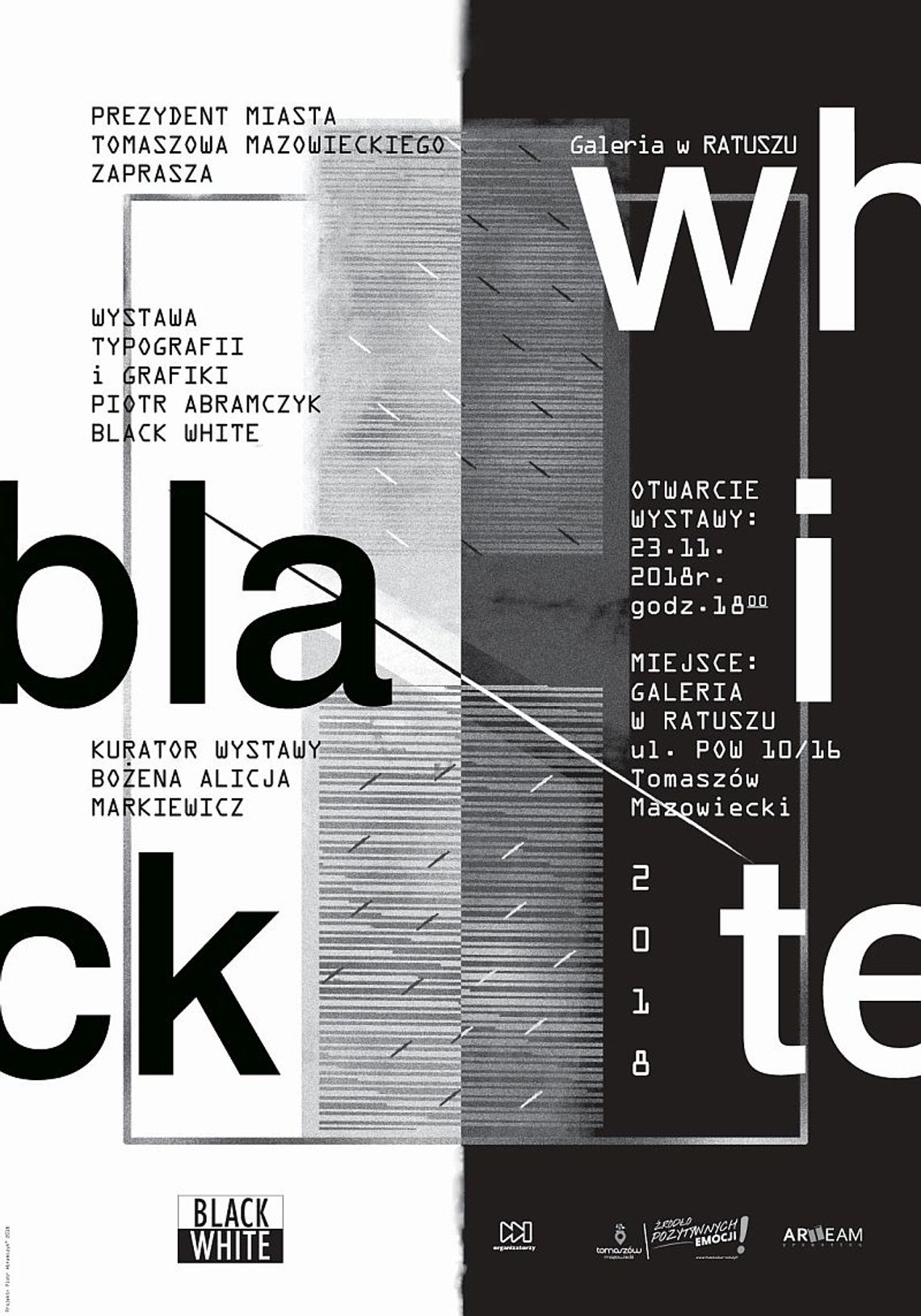 "BLACK WHITE" – wystawa Piotra Abramczyka w Galerii w Ratuszu