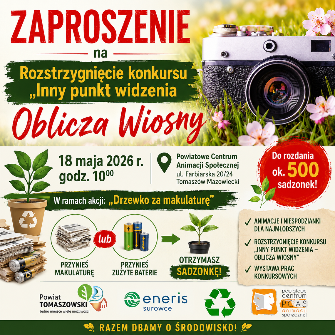 Drzewko za makulaturę