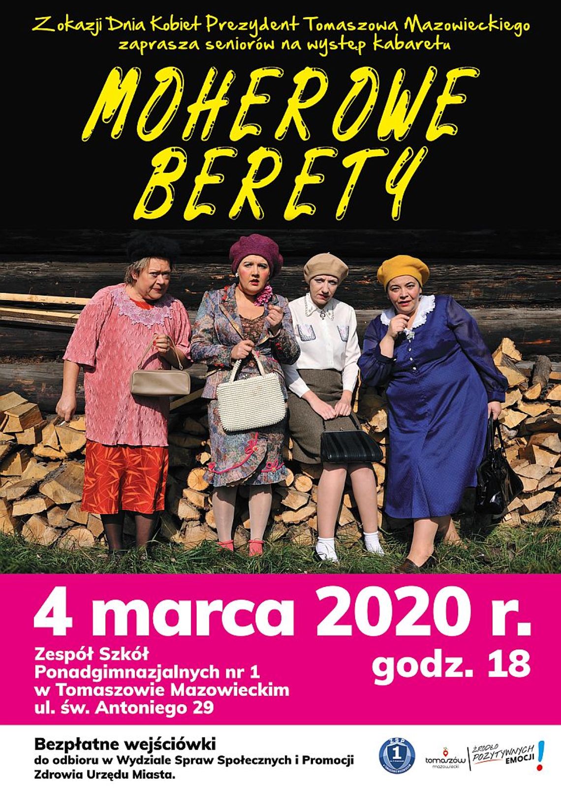 Dzień Kobiet ‒ wystąpią Moherowe Berety