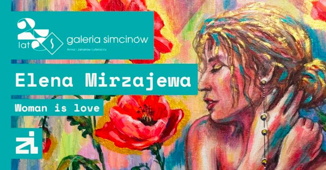 Elena Mirzajewa “Woman is love” - grafika Elena Mirzajewa “Woman is love” - grafika