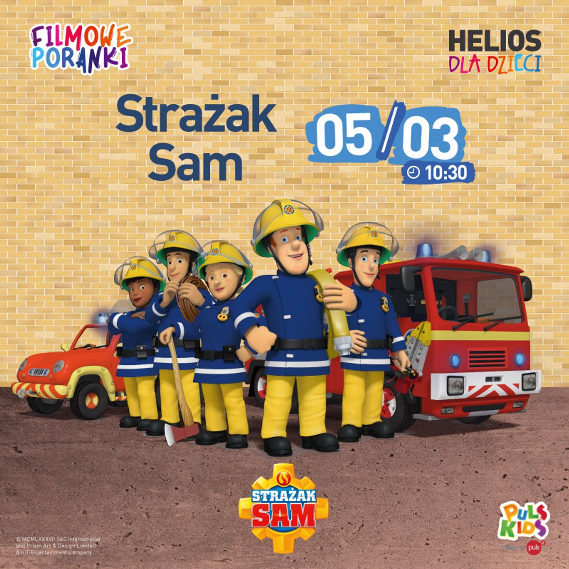 Filmowe Poranki: Strażak Sam, cz. 6. Filmowe Poranki: Strażak Sam, cz. 6.