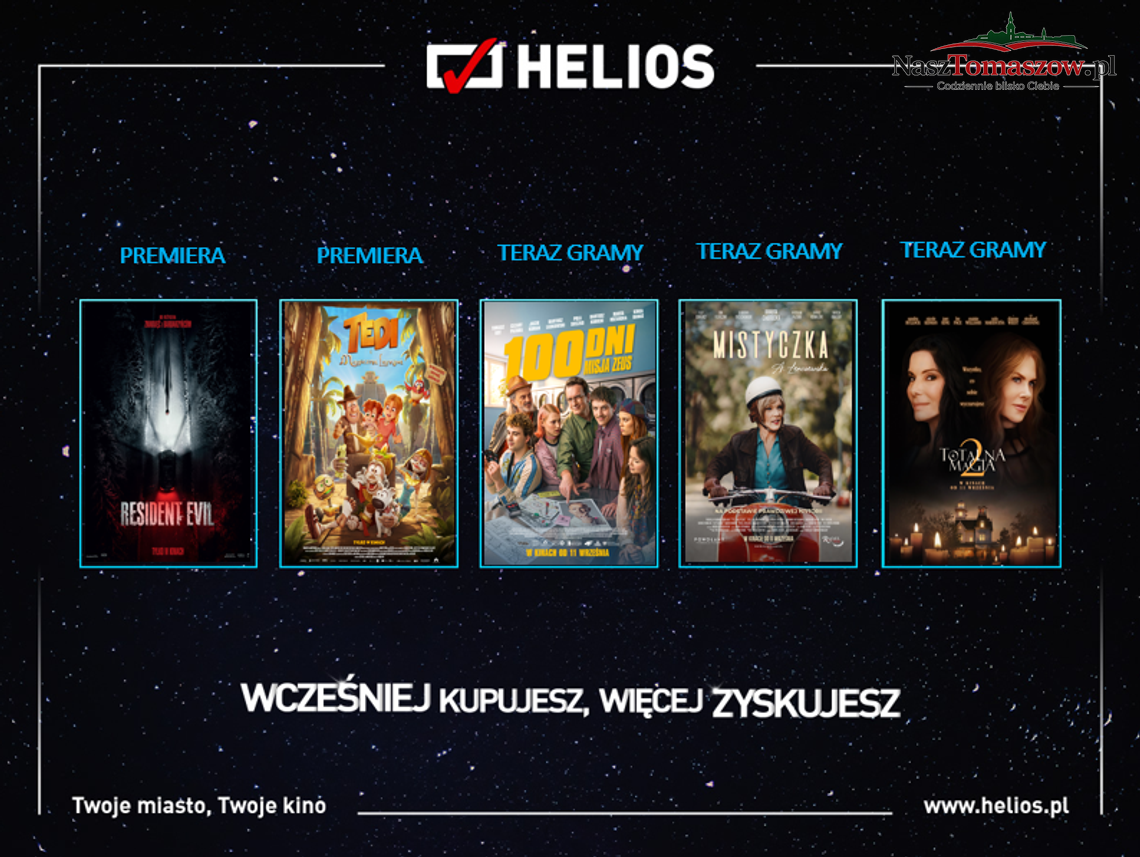 Helios prezentuje najnowszy repertuar