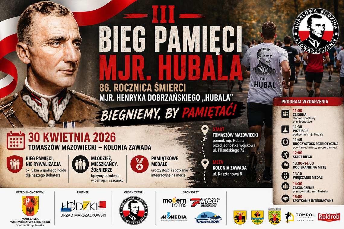 III Bieg Pamięci mjr. Hubala