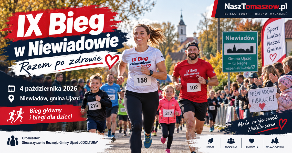IX Bieg w Niewiadowie „Razem po zdrowie” IX Bieg w Niewiadowie „Razem po zdrowie”