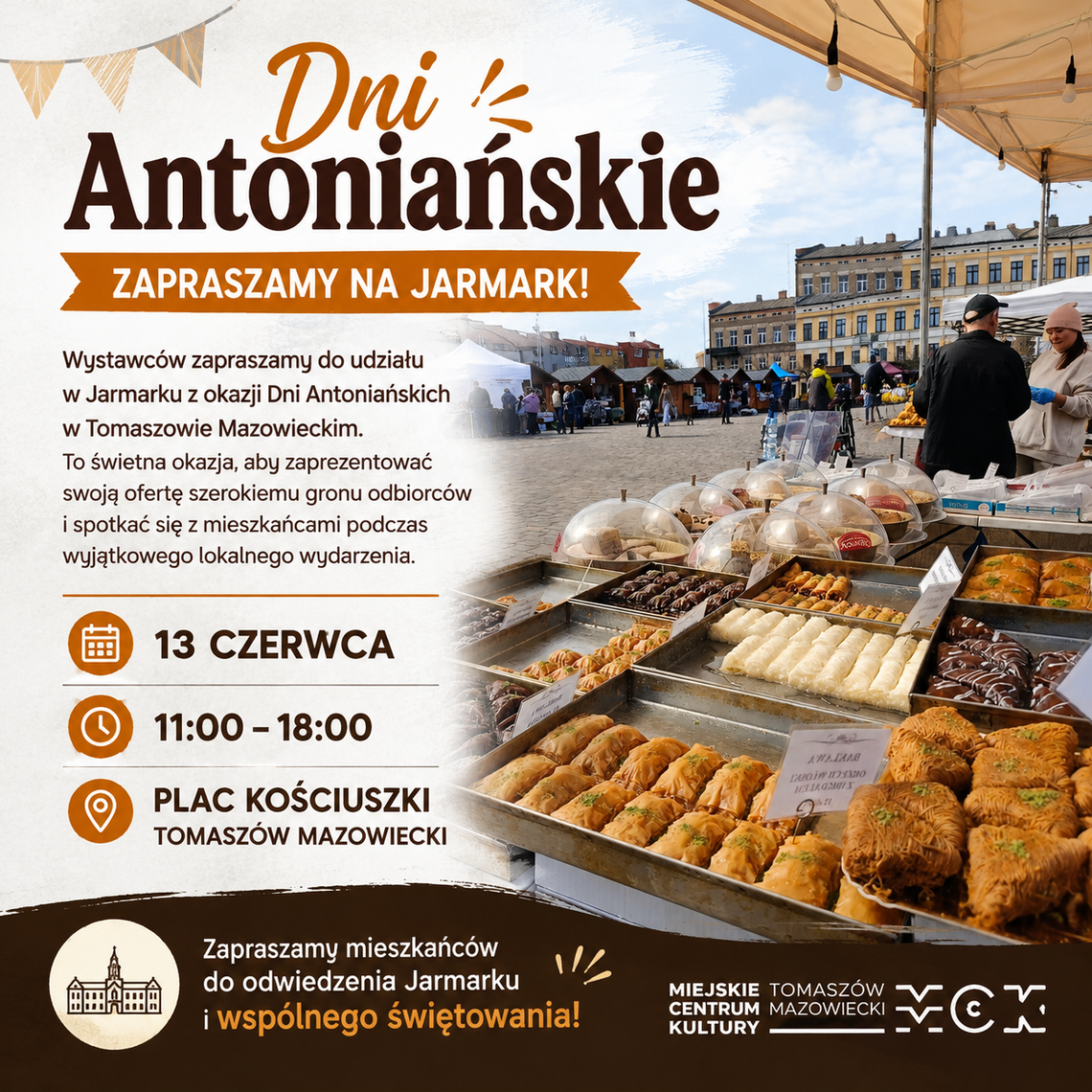 Jarmark w ramach Dni Antoniańskich
