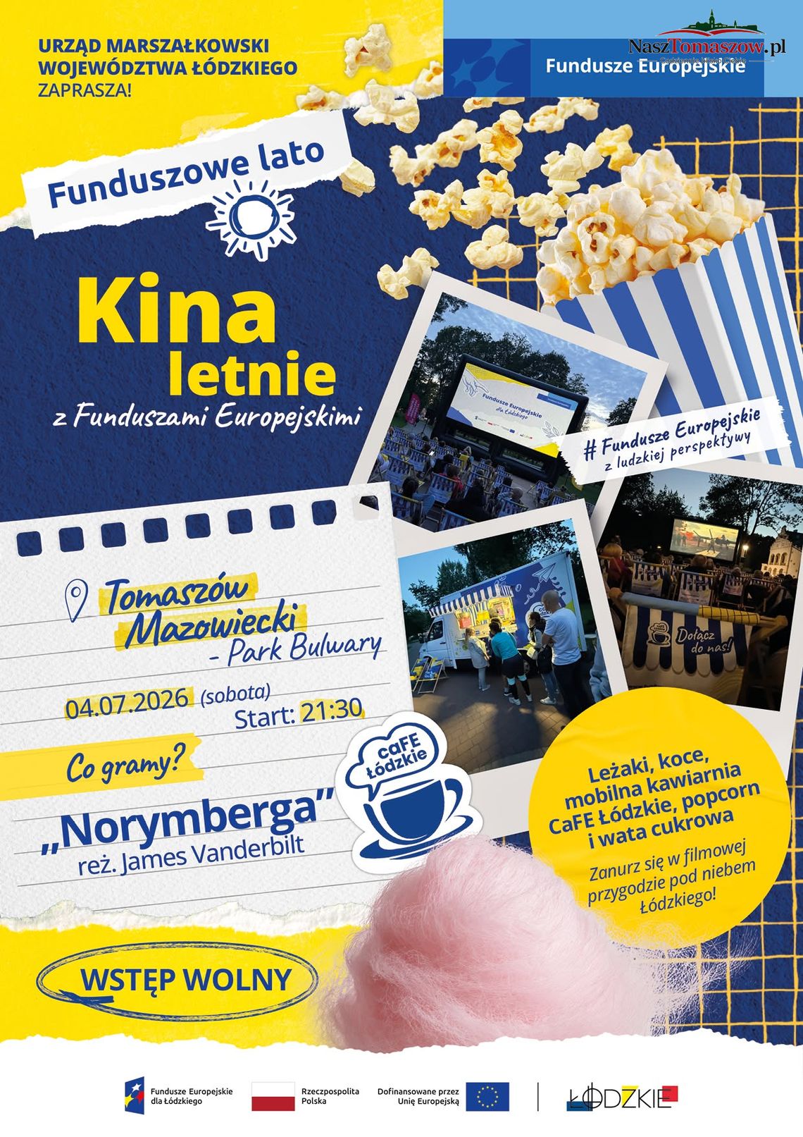 Kino plenerowe w Parku Bulwary
