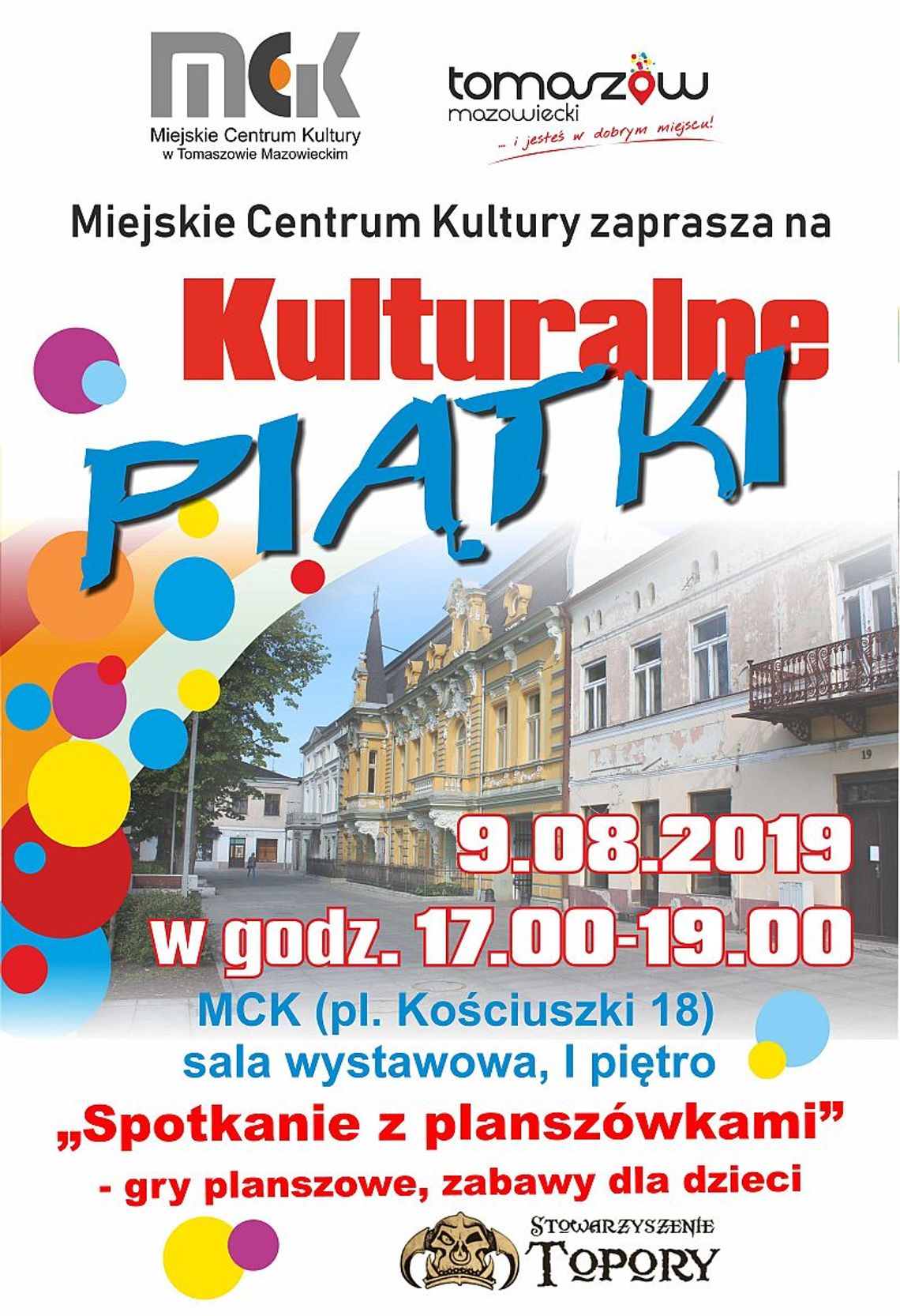 KULTURALNE PIĄTKI z MCK „Spotkanie z planszówkami” - gry planszowe, zabawy dla dzieci KULTURALNE PIĄTKI z MCK „Spotkanie z planszówkami” - gry planszowe, zabawy dla dzieci