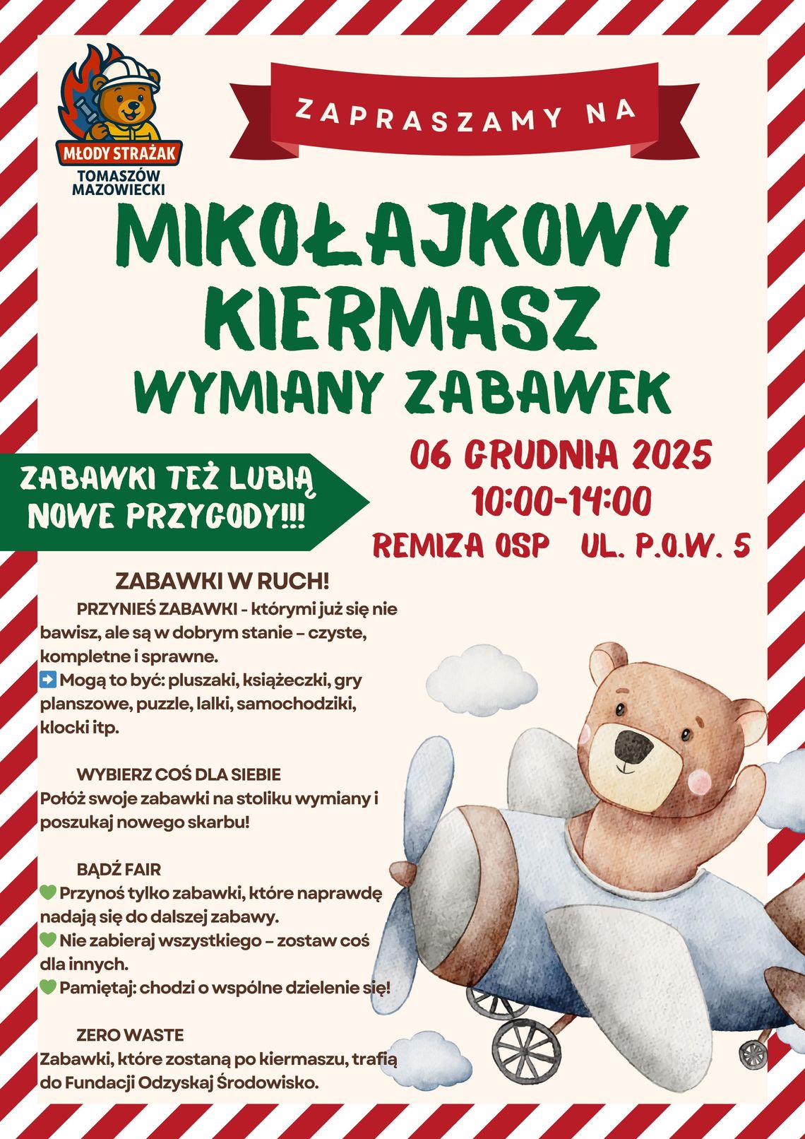 Mikołajkowy Kiermasz Wymiany Zabawek Mikołajkowy Kiermasz Wymiany Zabawek