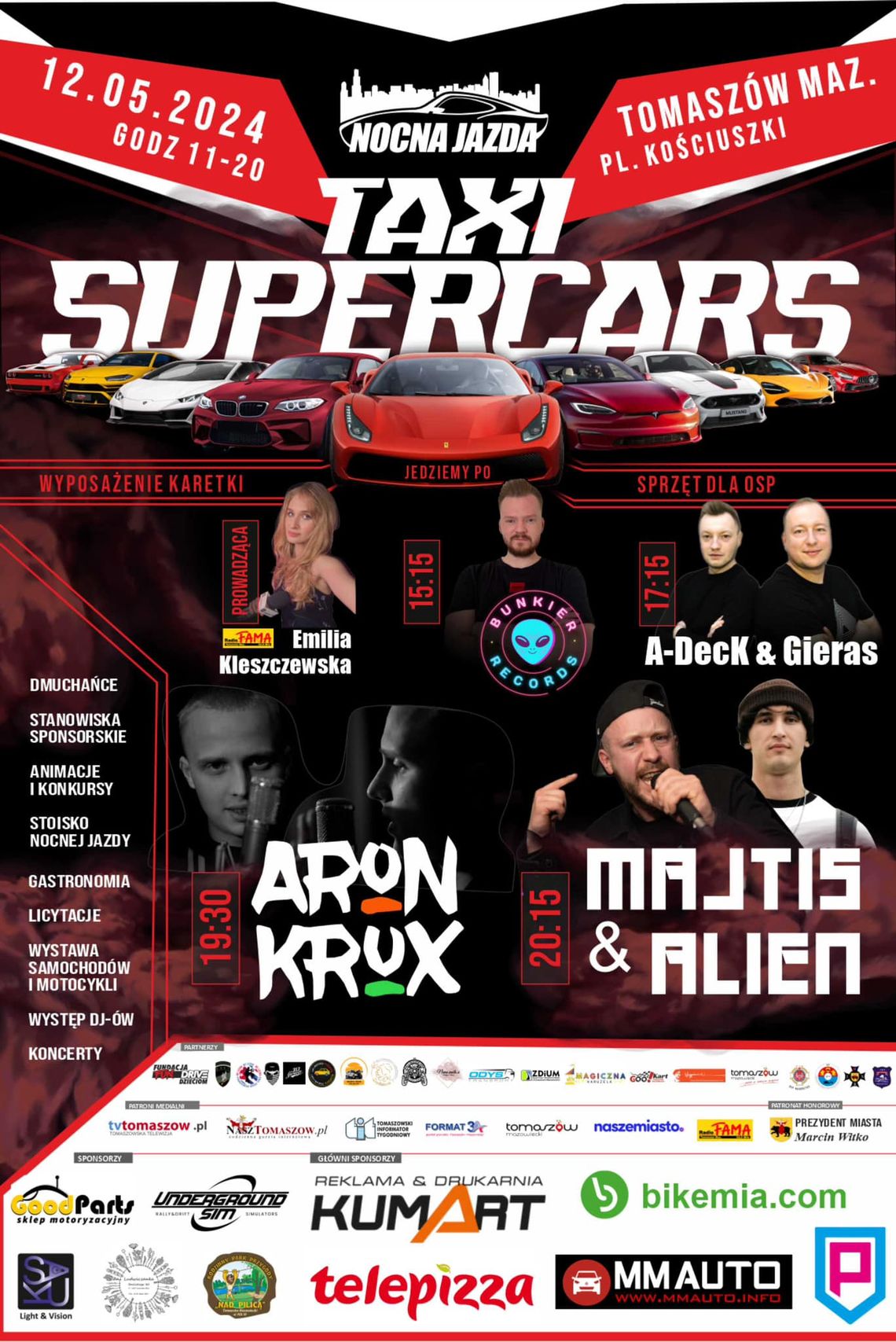 NOCNA JAZDA SUPER CARS TAXI NOCNA JAZDA SUPER CARS TAXI