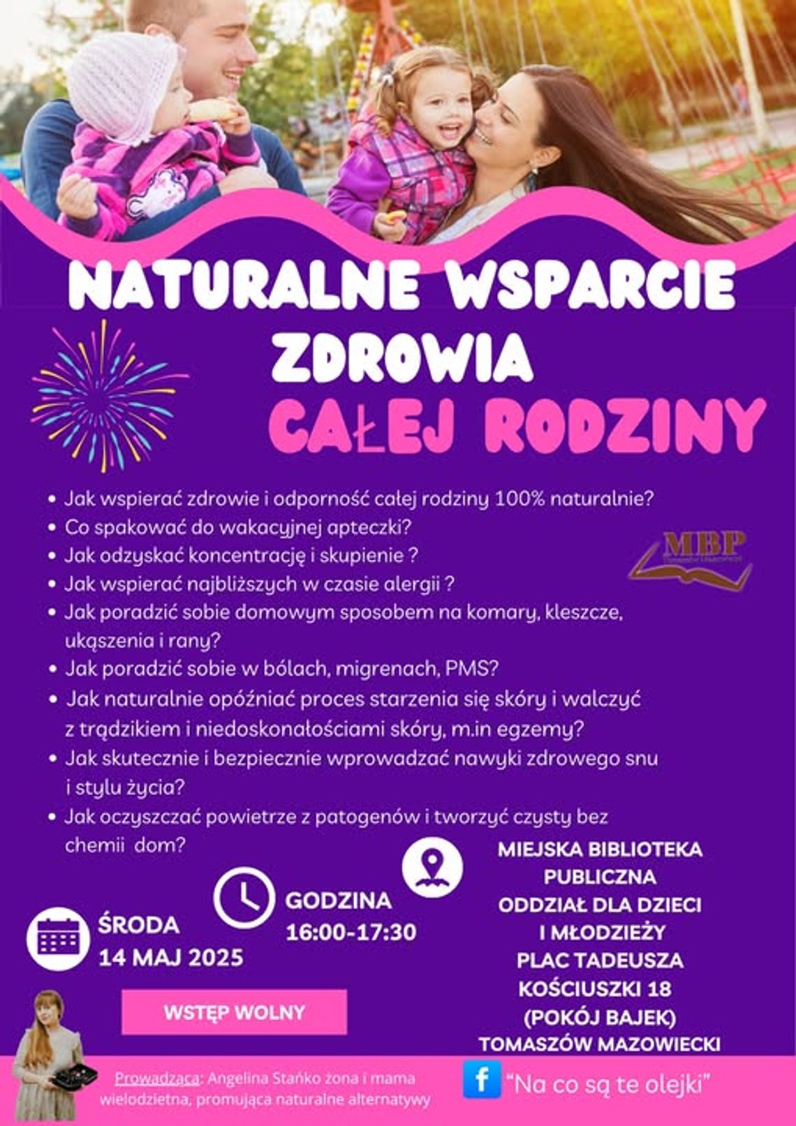 O zdrowiu i rodzinie w MBP O zdrowiu i rodzinie w MBP