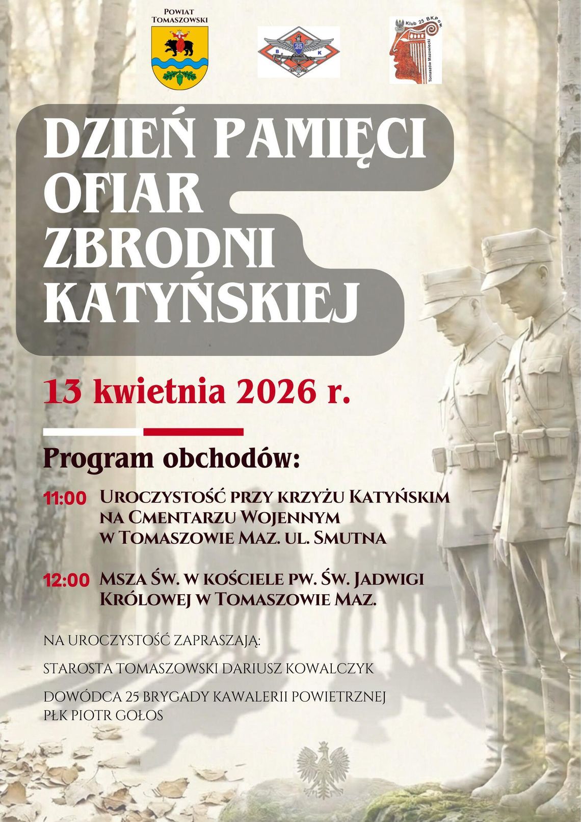 Obchody Dnia Pamięci Ofiar Zbrodni Katyńskiej Obchody Dnia Pamięci Ofiar Zbrodni Katyńskiej