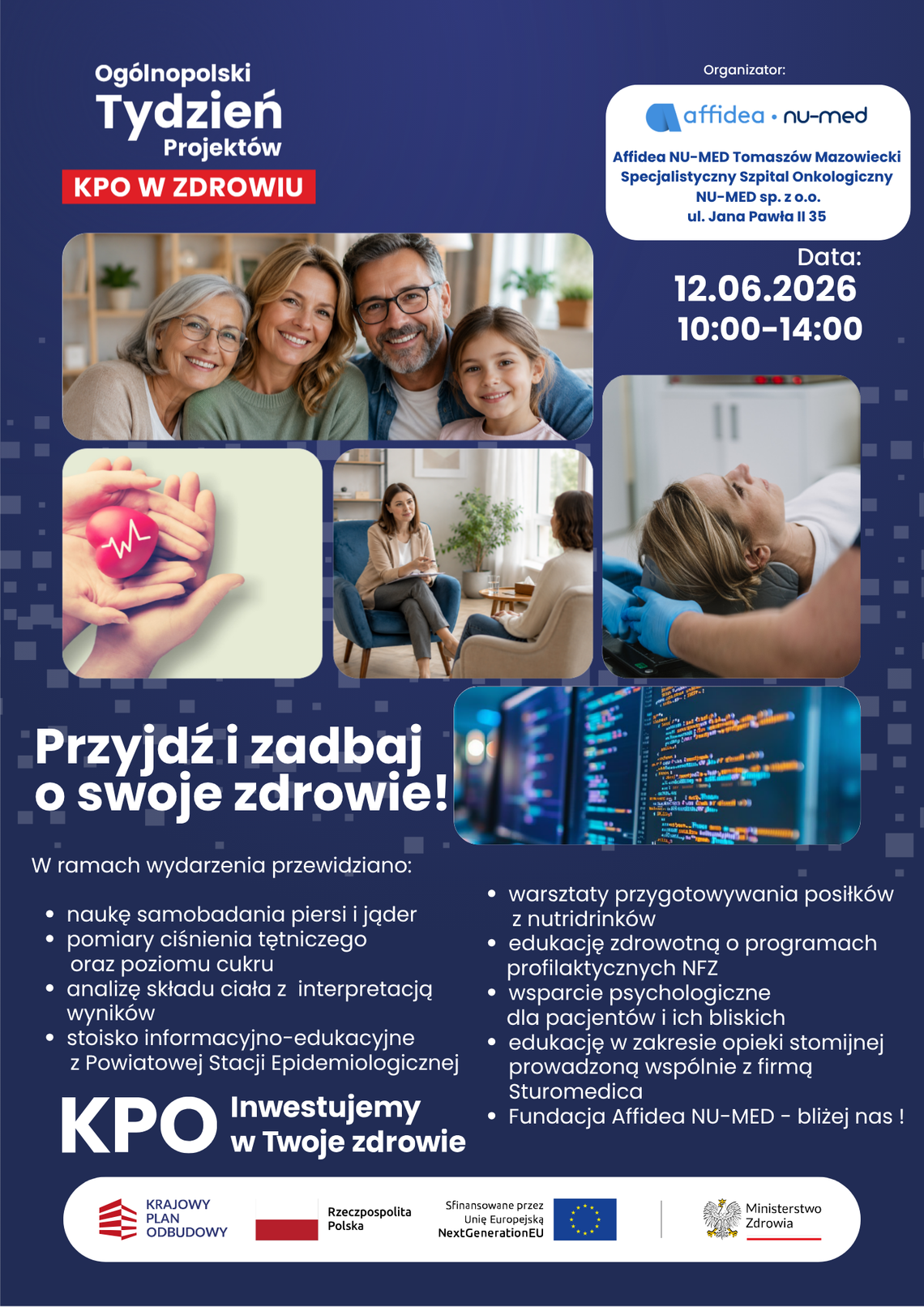 Ogólnopolski Tydzień Projektów – KPO w Zdrowiu Ogólnopolski Tydzień Projektów – KPO w Zdrowiu