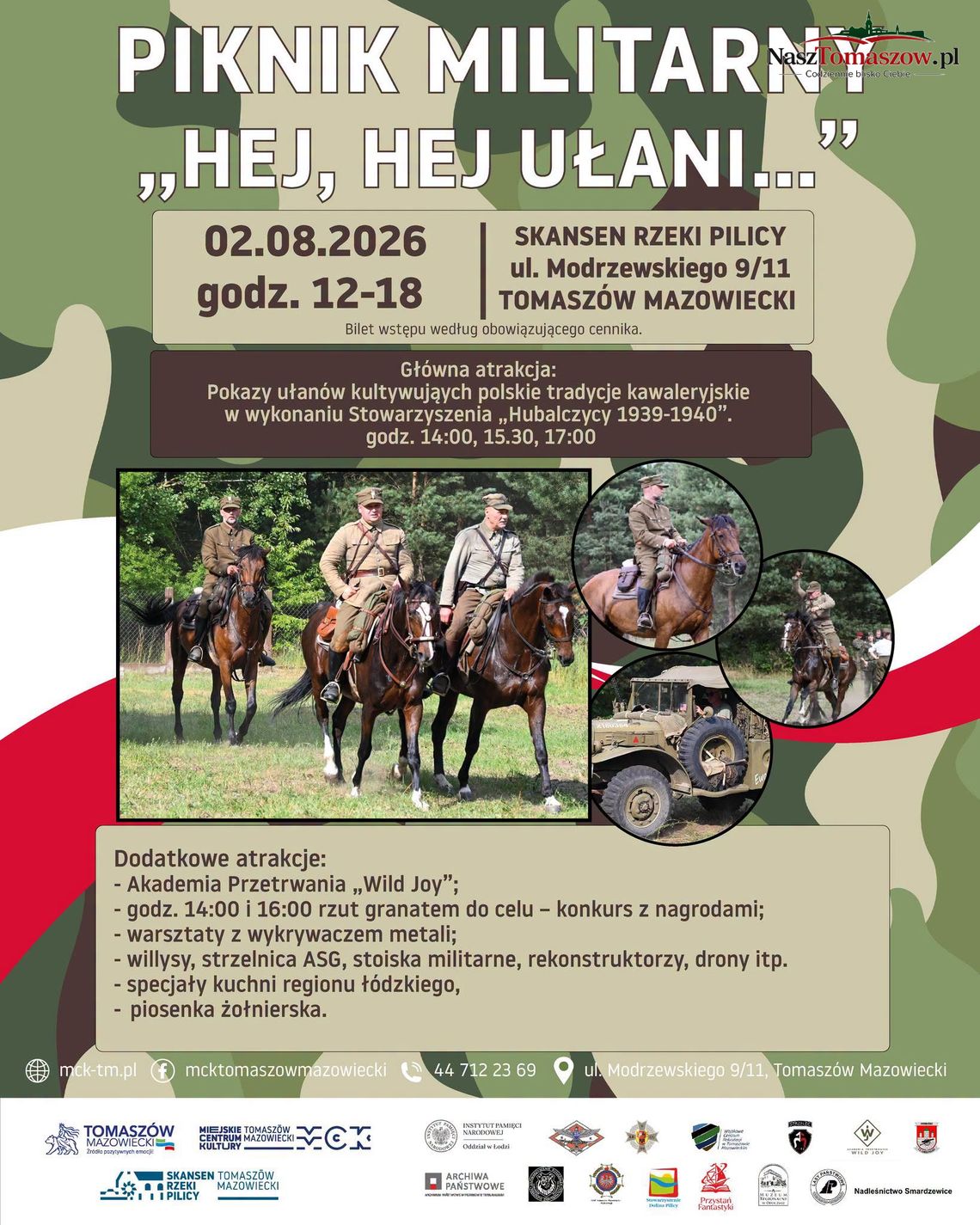 Piknik Militarny „Hej, hej ułani…”