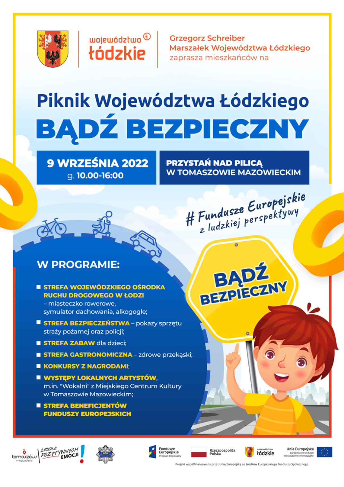 Piknik Województwa Łódzkiego „Bądź bezpieczny” Piknik Województwa Łódzkiego „Bądź bezpieczny”