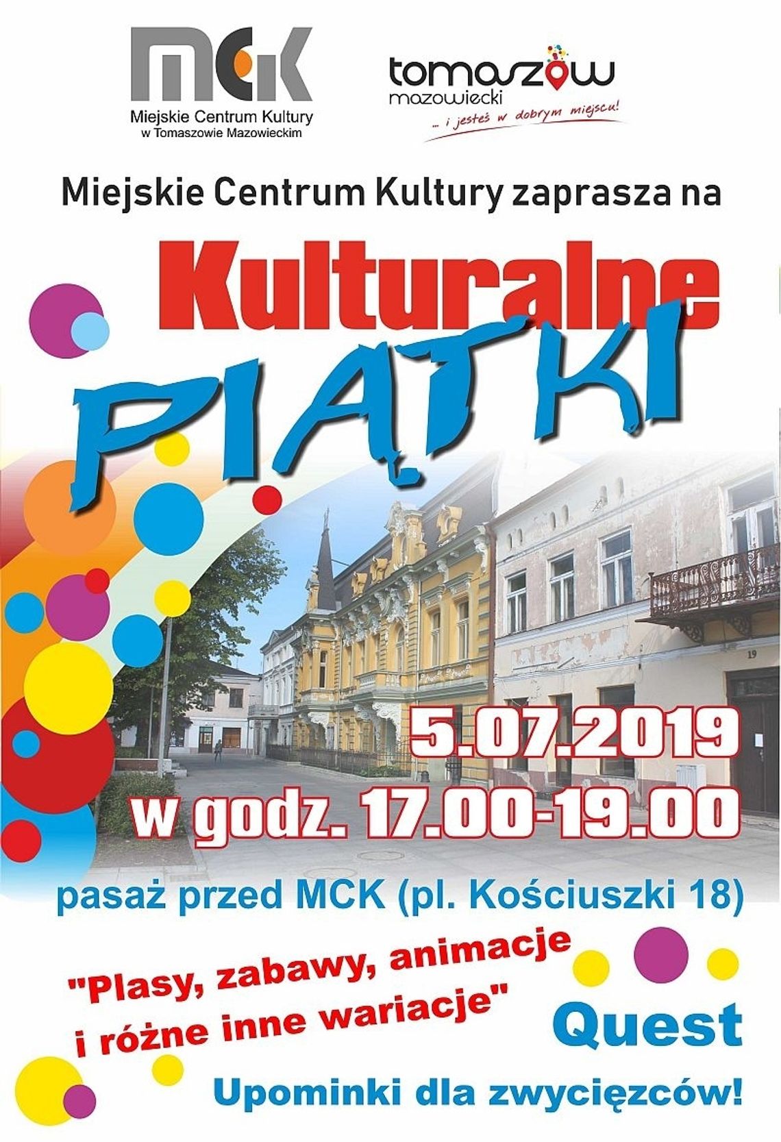  „Pląsy, zabawy, animacje i różne inne wariacje” z cyklu „Kulturalne Piątki”