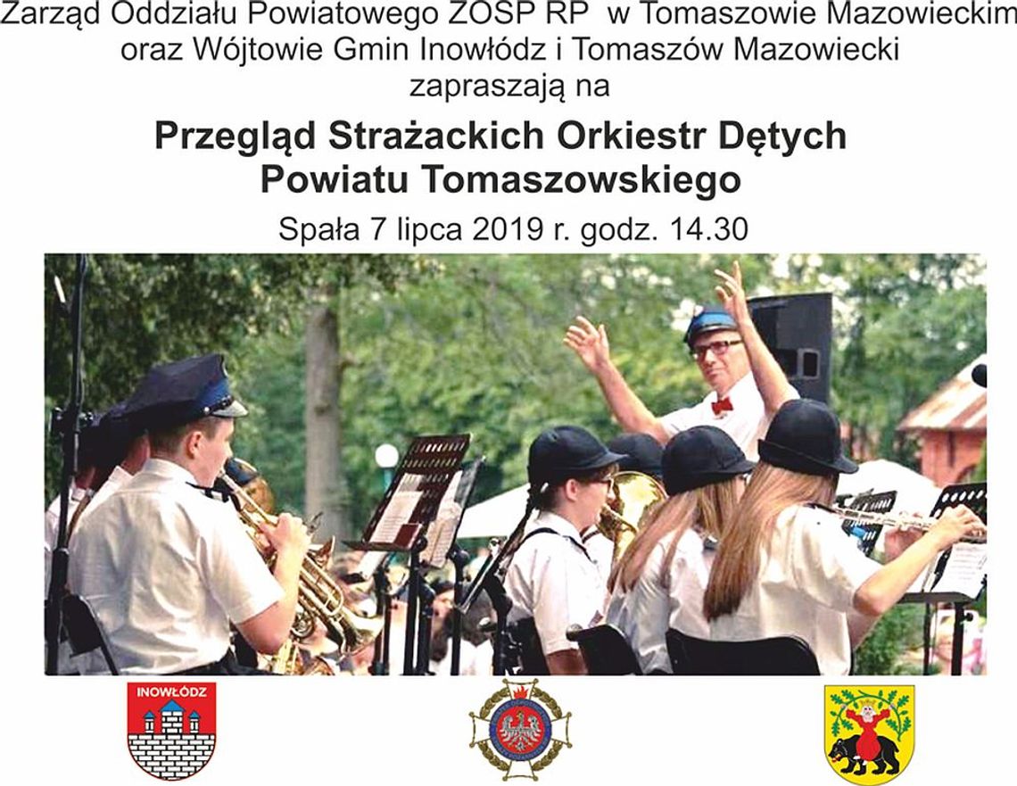 Przegląd Strażackich Orkiestr Dętych w Spale