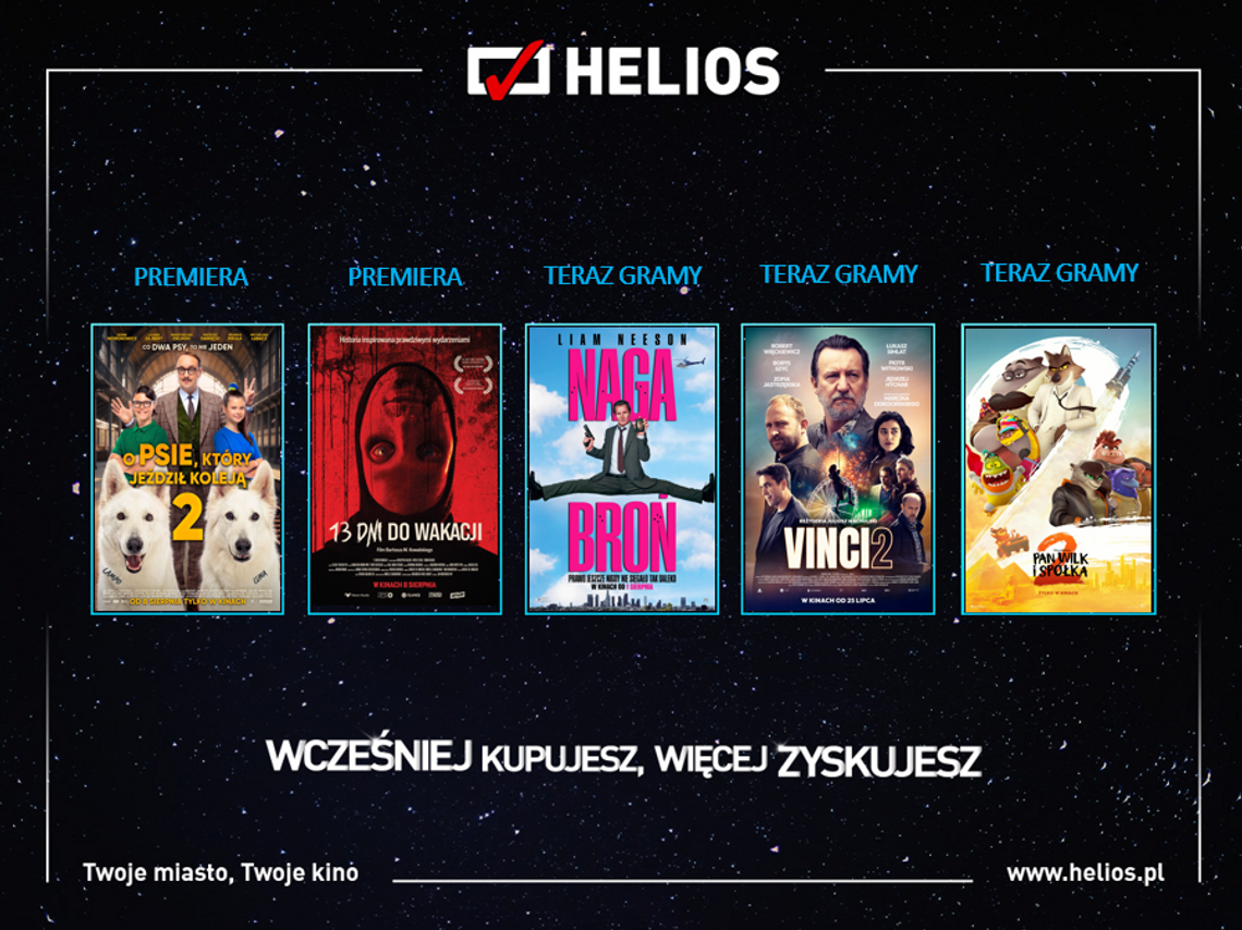 Repertuar kina Helios Repertuar kina Helios