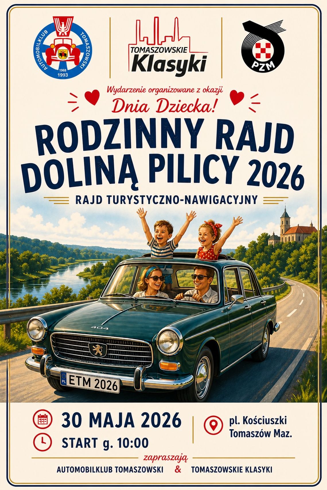 Rodzinny Rajd Doliną Pilicy 2026
