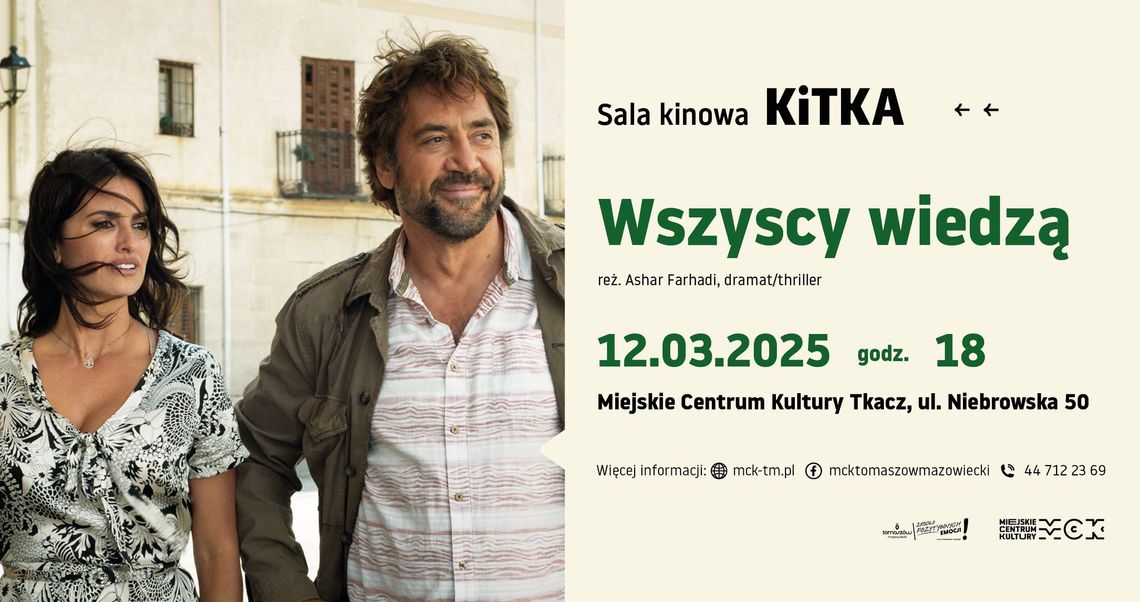 Seans filmowy w sali kinowej KiTKA