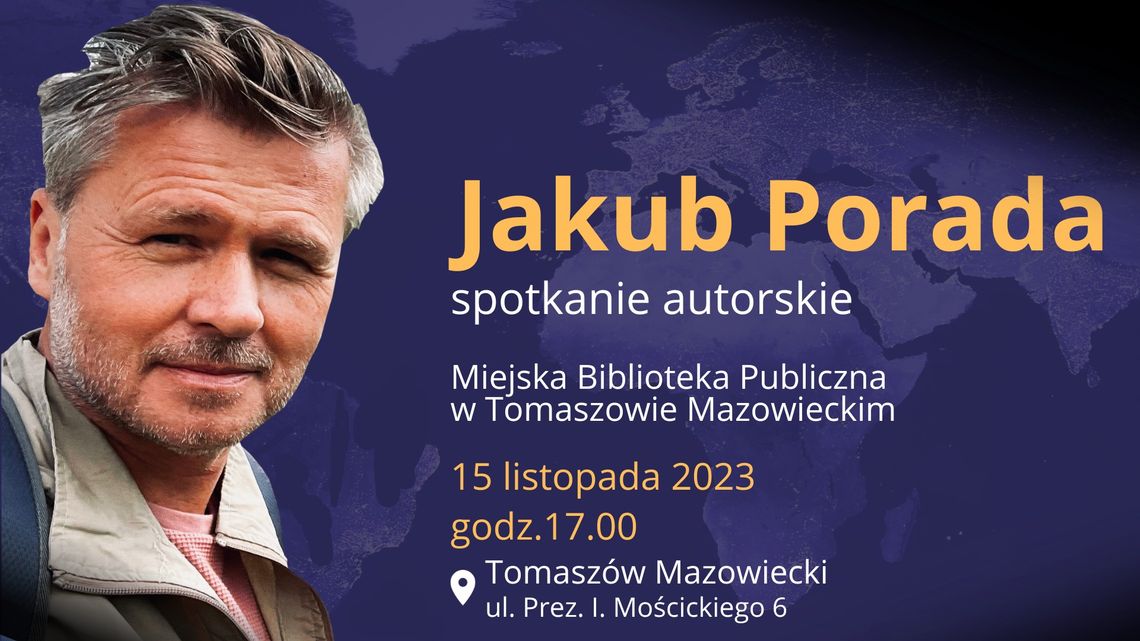 Spotkanie z Jakubem Poradą w MBP Spotkanie z Jakubem Poradą w MBP