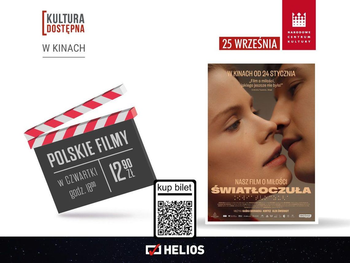 "Światłoczuła” w ramach cyklu Kultura Dostępna "Światłoczuła” w ramach cyklu Kultura Dostępna